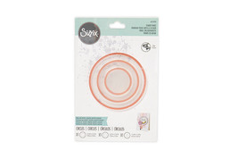 Sizzix Making Essentials Collection Shaker Panes Circles 1.75 2.75 and 3.75 inch - £7.19 GBP