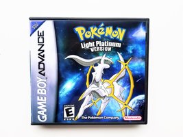 Pokemon Light Platinum Custom Case / Game - Gameboy Advance (GBA) USA Seller - £11.77 GBP+