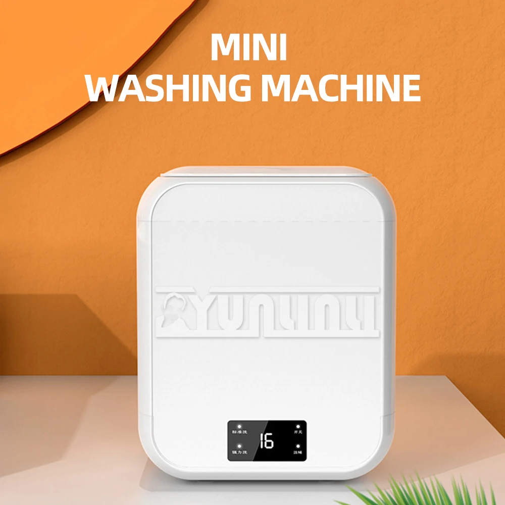 12L Household Clothes Washing Machine Portable Semi-automatic Mini Washing - $124.43