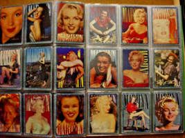 1993 Sports Time Marilyn Monroe Series 1 set w/10 chrome insert set/ Photo - $35.00