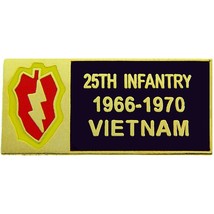 U.S. Army 25th Infantry Division Vietnam Pin 1 1/8&quot; - £6.77 GBP