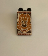 Mickey Mouse Red Face Rectangle Pin Disney Pin - £7.86 GBP