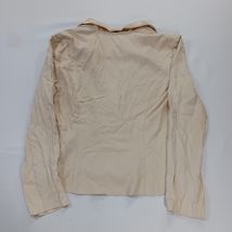 JBS LTD Women’s Tan/Beige Rayon Blend 2-Button Blazer Jacket Size 12 image 2