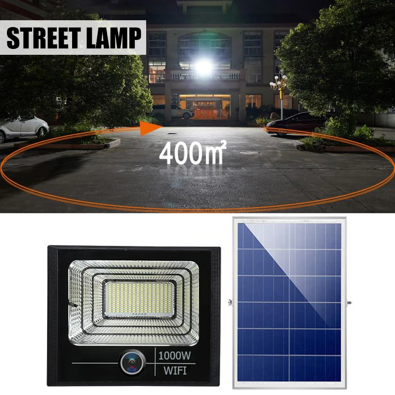 Newly Waterproof Solar LED Street Light Garden scape Lights Remote Control Timin - £89.78 GBP