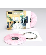 Oasis - Definitely Maybe (2× Strawberries&amp;Cream Vinyl LP 2024, 30th Anni... - $77.69