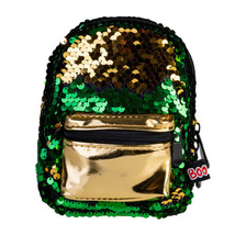 Sequins BooBoo Mini Backpack - Gold Green - £15.51 GBP