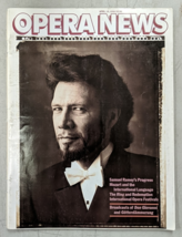 Opera News Magazine April 14 1990 Samuel Ramsey - $13.56 CAD