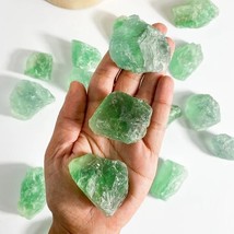 Raw Rough Green Fluorite Crystal Stone Large Chunks Healing Mineral Rocks Gifts - £12.78 GBP