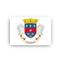 Country Flag of Saint Barthelemy Vinyl Decal Sticker UV &amp; Water Proof Gi... - $109.97 MXN