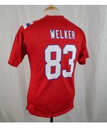 Nike NFL Wes Welker On Field Jersey Retro New England Patriots Red Youth... - £14.14 GBP