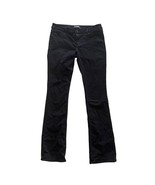 Express Womens Barely Bootcut Low Rise Black Denim Jeans 10 Long - $328.07 MXN