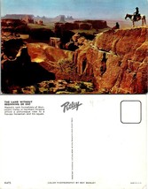 Arizona Monument Valley Sandstone Buttes Formations Navajo Horse VTG Postcard - £7.34 GBP