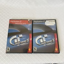 2 Games PS2 Gran Turismo 3 A-spec Game &amp; Greatest Hits PlayStation 2 - £11.54 GBP