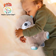3Pcs 30cm Soothen Snuggle Otter Toy Schlummer Otter Infant Little Lamb Breathing - $7.71+