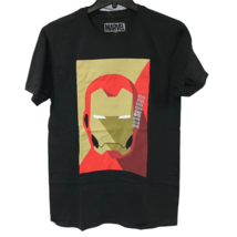 Iron Man Stylized Helmet Graphic T-Shirt (Size X-Large) - £22.06 GBP