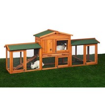 Prevue Pet Products Rabbit Hutch with Double Run - $550.48 CAD