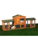 Prevue Pet Products Rabbit Hutch with Double Run - $550.48 CAD