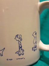 Design by Kathy Murphy for Starfire Mug Cup w/ graphic  of people w/ dogs pets - £8.88 GBP
