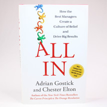 SIGNED All In How The Best Managers Create A Culture Of Belief Hardcover Book  - £15.39 GBP
