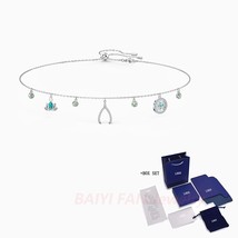 2020 Fashion Jewelry SWA New SYMBOLIC CHARM Necklace Charming Mandala, Lotus Dec - £38.32 GBP