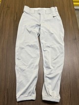 Nike Boys Vapor Select Gray Softball Pants - XL - CZ7175-052 - £15.79 GBP