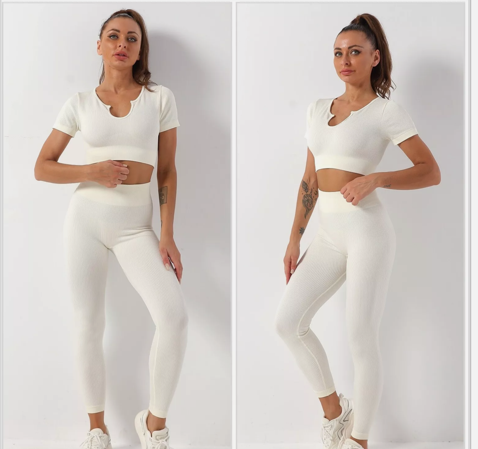 Mirity Yoga Workout straps  Top + Legging. Med - $19.68