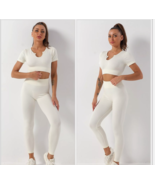 Mirity Yoga Workout straps  Top + Legging. Med - $26.69 CAD