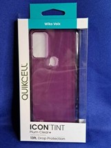 Quikcell Icon Tint Plum Clear+ Phone Case For Wiko Voix - $14.01