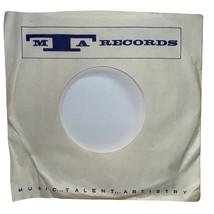 MTA Records Company Sleeve 45 RPM Vinyl Music Talents Artistry Logo - £9.39 GBP
