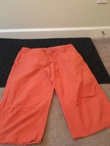 Columbia Women&#39;s Orange Casual Active Wear Capri Pants Size Medium  - $41.71