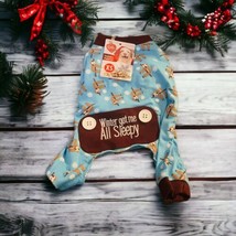 Pet Central Holiday Christmas Sloths Dog Puppy Pajamas One Piece X Small - £6.77 GBP