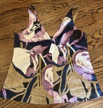 NEW Banana Republic Factory Multi Print Camisole Top Size Large NWT - £38.83 GBP