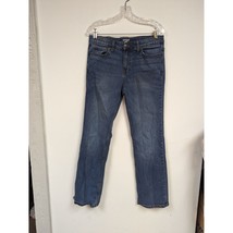 Boys Cat &amp; Jack Bootcut Adjustable Waist Blue Jeans size 16 - $9.96