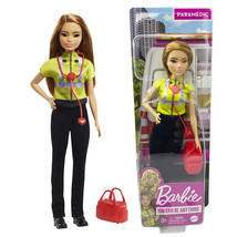NEW BARBIE MATTEL YOU CAN BE ANYTHING PARAMEDIC CAREER DOLL WITH STETHOS... - $10.99