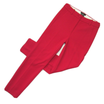 NWT J.Crew High Rise Cameron in Ripe Cherry Four Season Stretch Ankle Pants 2 - £49.18 GBP