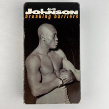 Legends of the Ring - Jack Johnson Breaking Barriers VHS Video Tape - £23.67 GBP