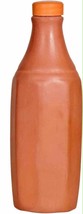 Terracotta Natural Handmade Water Bottle 1000 ml Pack of 1 Brown Earthen Clay Wa - £39.81 GBP