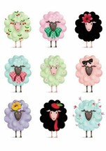 Sheep Metal Cutting Dies Photo Album Scrapbooking Card Making Craft 9pcs - $16.63 CAD