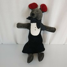 Woof and Poof 2006 Dapper Gentleman Plush Boy Mouse in Tux Holiday Xmas 16&quot; - £39.77 GBP