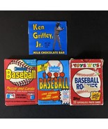Baseball Cards Puzzle Toy R Us Pack Chocolate Wrapper 1990 Rookies - $18.37