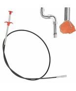 The Plumbing Sink Snake Hair Clog Remover Hair Catcher Opened Sink Cleaner - $296.48 MXN