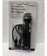 Radio Shack Microcassette Microphone Unidirectional Dynamic Cat No 33-3019 - €20,99 EUR
