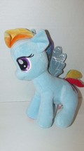 My Little Pony Plush Rainbow Dash Hasbro 2014 9" shimmer wings USA seller - $8.90