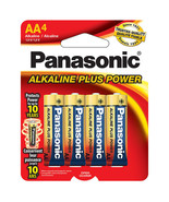 Panasonic Alkaline Size &quot;AA&quot; Plus Power (4-Pack) - $25.81