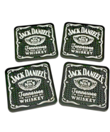 Jack Daniel&#39;s PVC Rubber Set of 4 Coaster Set Mini Beverage Mats JD-38515 - $33.26 CAD