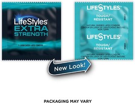 55 CT LifeStyles Extra Strength (Tough) Condoms - $13.86