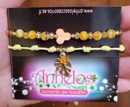 Anahí bracelet set / Set de pulseras Anahí - $171.06 MXN