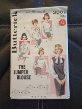 BUTTERICK 3082 Misses Semi Fit Blouse And Jumper  Sewing Pattern UC FF Size 16 - £18.91 GBP