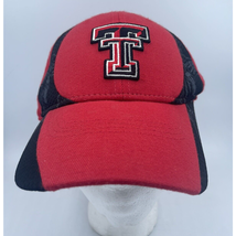 Nike Texas Tech Team TTU Hat Cap Red Raiders Football Mens M/L Red Black... - £8.74 GBP