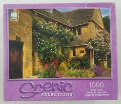 Cottage Cotswold England Scenic Scelections 1000 Piece Puzzle - £14.92 GBP